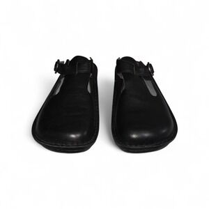Alegria Keli Pro Black Leather Clogs Womens 41